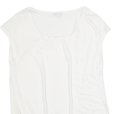 JIGSAW Womens Top White Sleeveless S