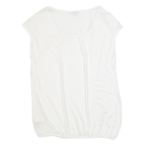 JIGSAW Womens Top White Sleeveless S