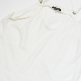 MASSIMO DUTTI Womens Camisole Top Cream Sleeveless M