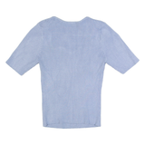 JACK WILLS Womens Top Blue V-Neck UK 10
