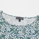 PHASE EIGHT Womens Printed Top Green Floral UK 14