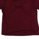 DKNY Womens Bardot Top Maroon L