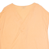 MASSIMO DUTTI Womens Top Pink V-Neck Sleeveless Viscose L