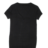 TED BAKER Womens Jumper Dress Black Short Sleeve Knee Length XS