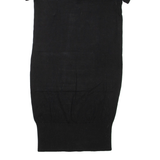 TED BAKER Womens Jumper Dress Black Short Sleeve Knee Length XS