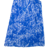 DKNY Womens Day Dress Blue Sleeveless Knee Length M
