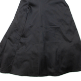 COAST Womens Fit & Flare Dress Black Sleeveless Knee Length M
