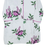 JOULES Womens Day Dress Grey Floral Long Sleeve Short UK 12