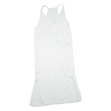 FAITHFULL THE BRAND Womens Slip Dress White Sleeveless Midi UK 6
