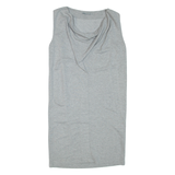COS Womens Jumper Dress Grey Sleeveless Short XS