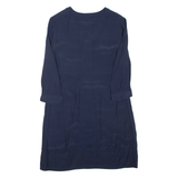 BODEN Womens Day Dress Blue Viscose Knee Length UK 8