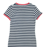 JACK WILLS Womens T-Shirt Dress Blue Striped Short Sleeve Short UK 8