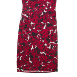 PHASE EIGHT Womens Day Dress Red Floral Sleeveless Knee Length UK 12