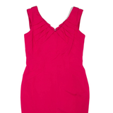 COAST Womens Pencil Dress Pink Viscose Sleeveless Knee Length UK 14