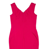COAST Womens Pencil Dress Pink Viscose Sleeveless Knee Length UK 14
