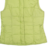 EDDIE BAUER Womens Puffer Gilet Green 90s M