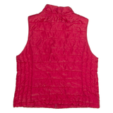 DIP Womens Puffer Gilet Red XL