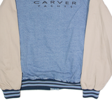 PORT AUTHORITY Carver Yachts 'Pat H' Mens Bomber Jacket Blue USA Colourblock 2XL