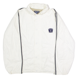 NAUTICA Mens Coat White Hooded 2XL