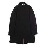 ARMANI EXCHANGE Womens Trench Coat Black S