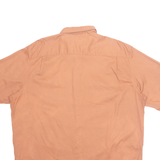 WRANGLER Mens Plain Shirt Orange XL
