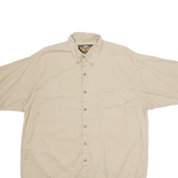 HARLEY DAVIDSON Tall Mens Plain Shirt Brown L