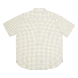 TOMMY HILFIGER Mens Shirt Yellow Check XL