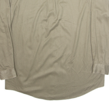 NAUTICA Mens Plain Shirt Green Long Sleeve L