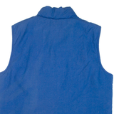 Quilted Lined Mens Workwear Gilet Blue L