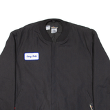 WORKRITE Quilted Lined Mens Workwear Jacket Black XL