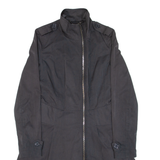 ARMANI EXCHANGE Womens Trench Coat Black S