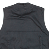 AMERICAN BASIC STYLE Mens Gilet Black 2XL