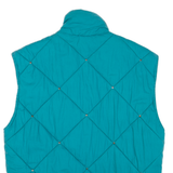 ELLESSE Insulated Womens Quilted Gilet Blue M