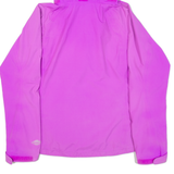 COLUMBIA Omni-Tech Womens Rain Jacket Pink Nylon Hooded XL