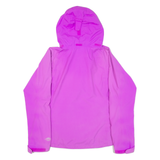 COLUMBIA Omni-Tech Womens Rain Jacket Pink Nylon Hooded XL