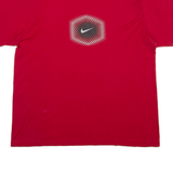 NIKE Mens T-Shirt Red XL