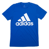 ADIDAS Mens T-Shirt Blue S