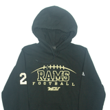 ADIDAS Rams Football Wcu Mens Black Hoodie USA S