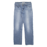 LEVI'S 714 Womens Jeans Blue Regular Straight W28 L27