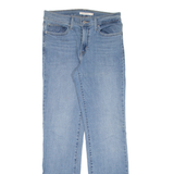 LEVI'S Womens Jeans Blue Slim Straight W28 L31