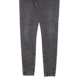LEVI'S 720 High Rise Womens Jeans Black Slim Skinny W27 L29