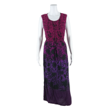 R&K ORIGINALS Womens Day Dress Pink Floral Sleeveless Midi S