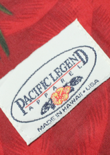 Womens Shift Dress Red Floral Sleeveless Midi M