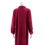 COMODO Womens Day Dress Pink Long Sleeve Knee Length M