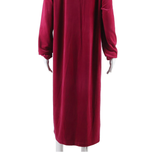 COMODO Womens Day Dress Pink Long Sleeve Knee Length M