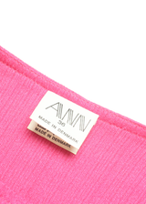 ANN Womens Maxi Dress Pink Long Sleeve Long M