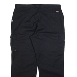 DICKIES Cargo Mens Trousers Black Regular Straight W40 L32