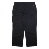 DICKIES Cargo Mens Trousers Black Regular Straight W40 L32