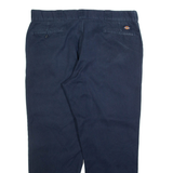 DICKIES 874 Workwear Mens Trousers Blue Regular Straight W40 L30