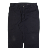 DICKIES Mens Trousers Black Regular Straight W36 L29